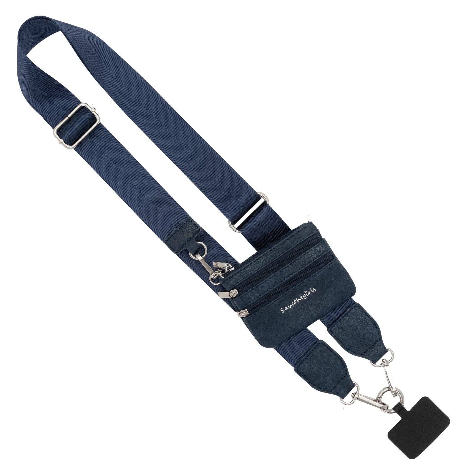 Clip & Go Strap with Pouch - Neutral Collection - Premium phone accessories from Save The Girls - Just $23.95! Shop now at Pat's Monograms