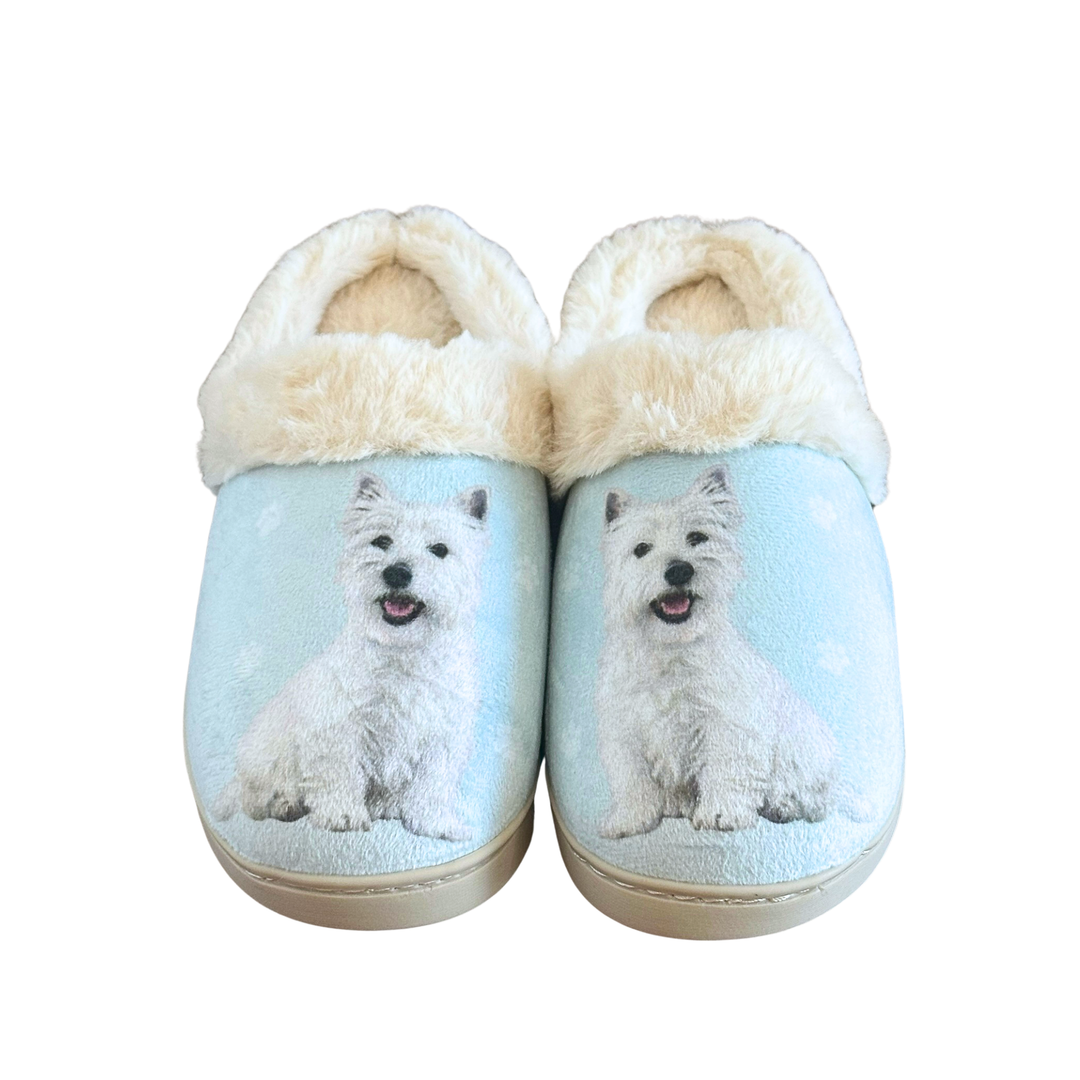 Westie Snuggs Slippers - Premium Slippers from E&S Pets - Just $24.95! Shop now at Pat's Monograms