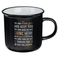 Mug Camp Black/White Bless You & Keep You Num. 6:24-26 - Premium Christian Gift Items from Christian Art Gifts - Just $10.95! Shop now at Pat's Monograms