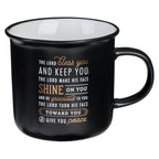 Mug Camp Black/White Bless You & Keep You Num. 6:24-26 - Premium Christian Gift Items from Christian Art Gifts - Just $10.95! Shop now at Pat's Monograms