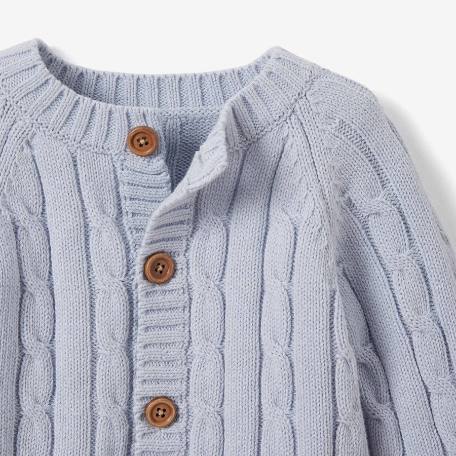 EB Cable Knit Sweater - Premium Infant Wear from Elegant Baby - Just $42! Shop now at Pat's Monograms