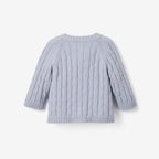 EB Cable Knit Sweater - Premium Infant Wear from Elegant Baby - Just $42! Shop now at Pat's Monograms