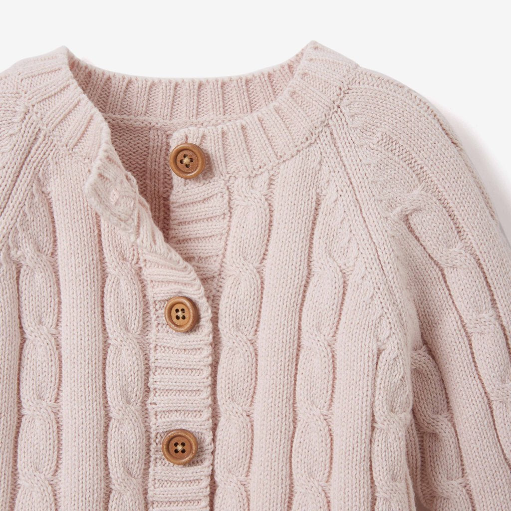 EB Cable Knit Sweater - Premium Infant Wear from Elegant Baby - Just $42! Shop now at Pat's Monograms