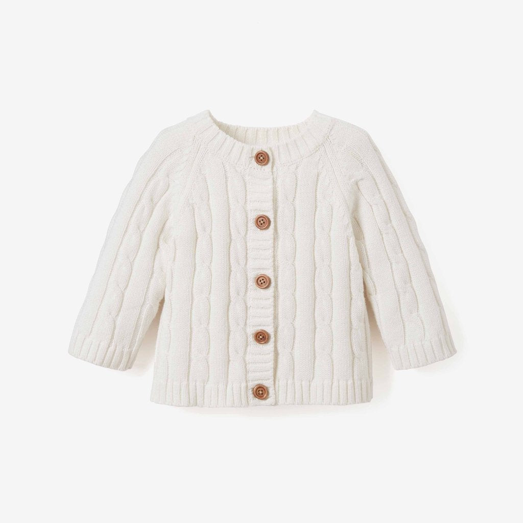 EB Cable Knit Sweater - Premium Infant Wear from Elegant Baby - Just $35! Shop now at Pat's Monograms