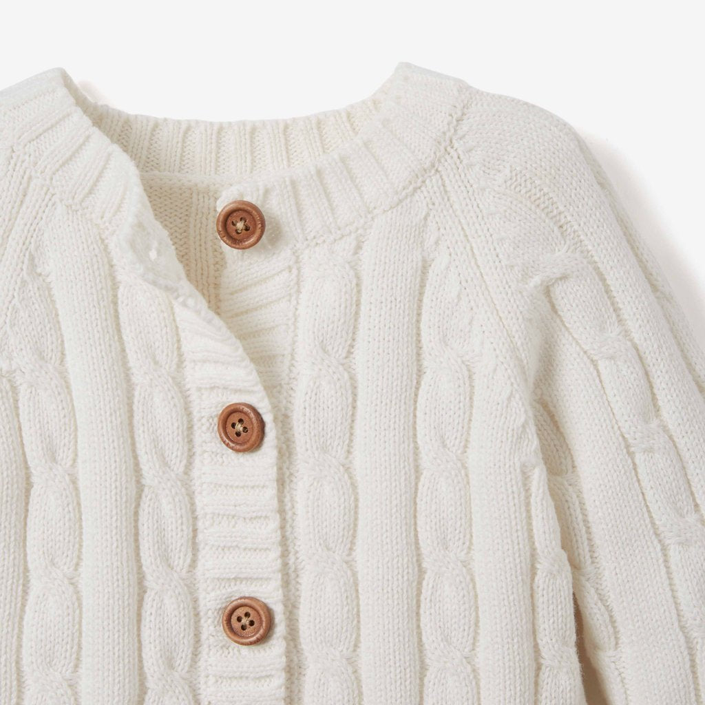 EB Cable Knit Sweater - Premium Infant Wear from Elegant Baby - Just $42! Shop now at Pat's Monograms