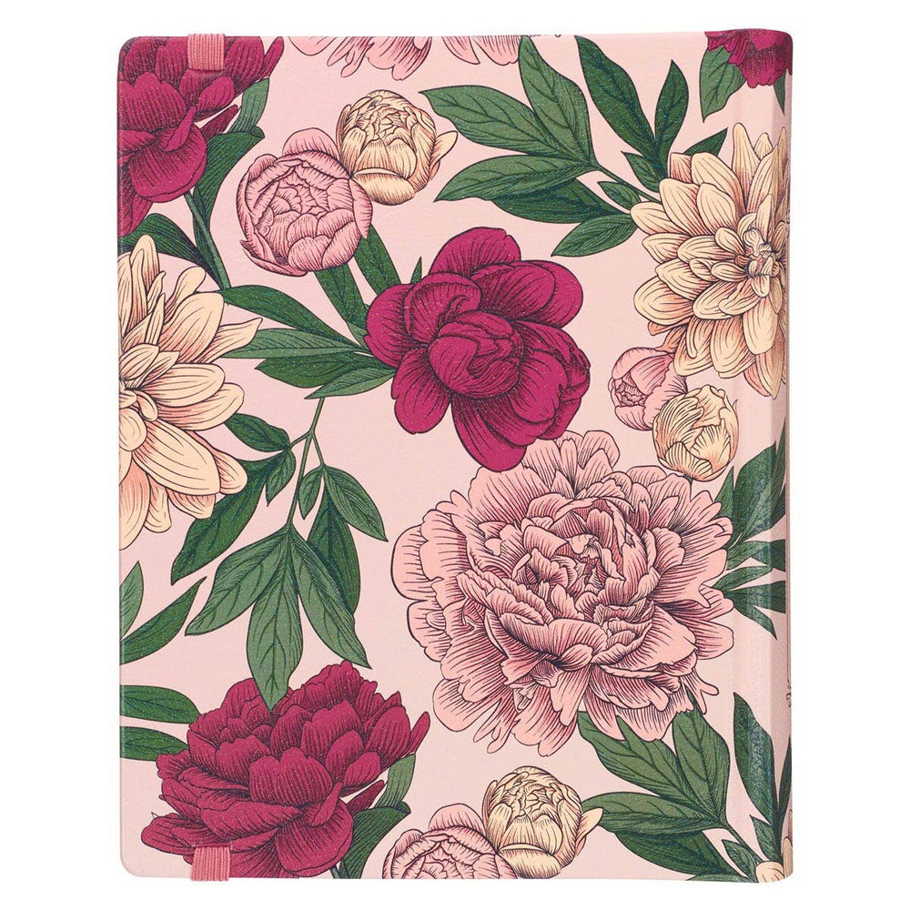 KJV My Creative Bible Hardcover, Pink Floral Printed - Premium Bible from Christian Art Gifts - Just $48.95! Shop now at Pat's Monograms