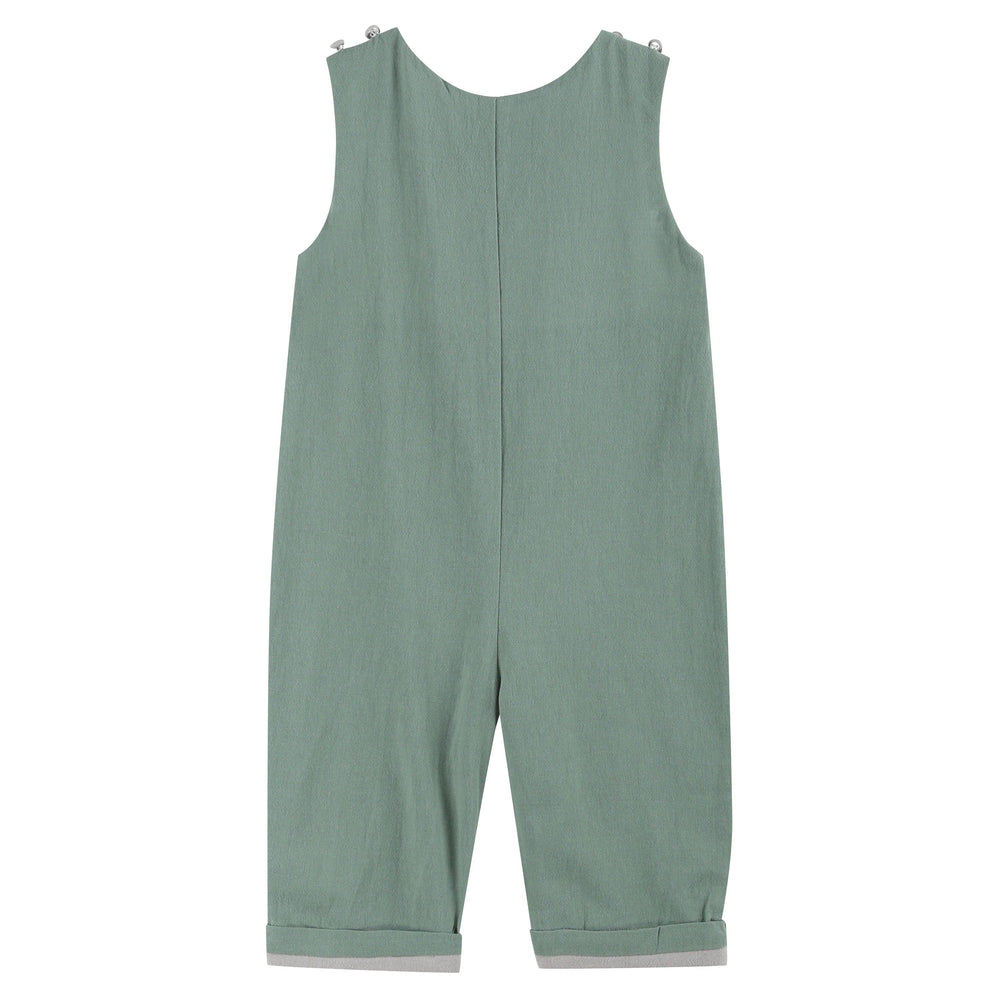 Sage Green Mallard Smocked Overalls - Premium Baby & Toddler Outfits from Lil Cactus - Just $34.95! Shop now at Pat's Monograms