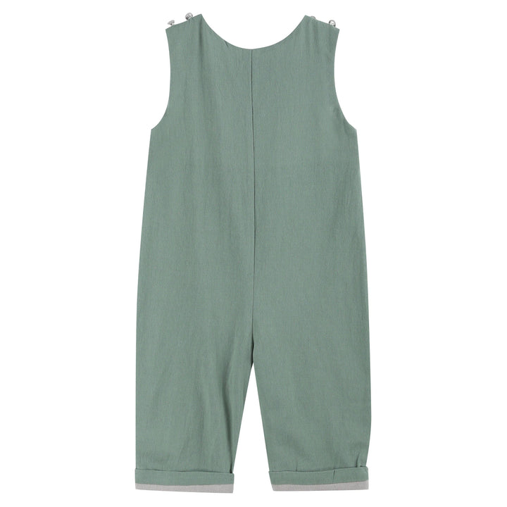 Sage Green Mallard Smocked Overalls - Premium Baby & Toddler Outfits from Lil Cactus - Just $34.95! Shop now at Pat's Monograms