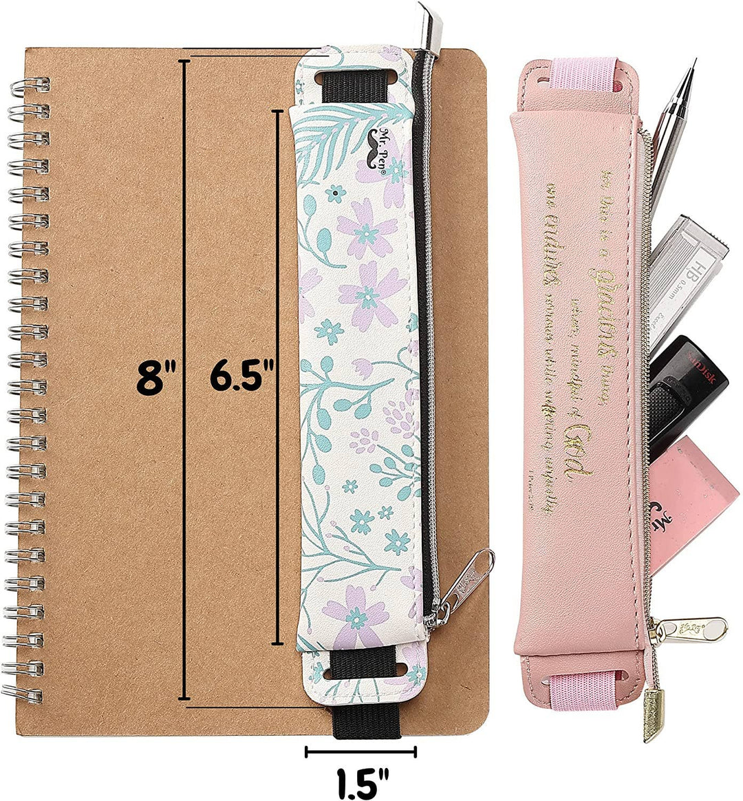 Adjustable Leather Pen Holder - 2 Pack - Premium Art supplies from Mr. Pen - Just $6.95! Shop now at Pat's Monograms