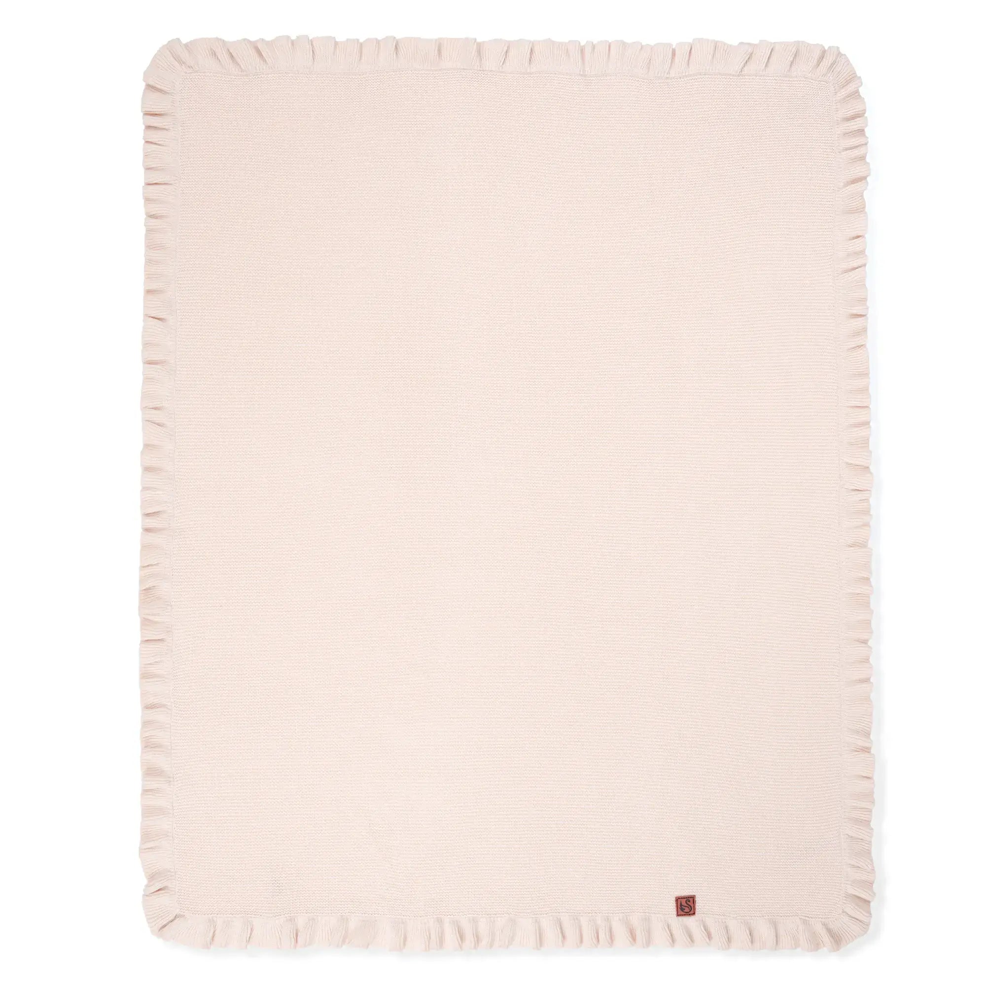 Ruffled Knit Baby Blanket - 100% Cotton - Premium Baby Blanket from SwaddleAn - Just $44.95! Shop now at Pat's Monograms