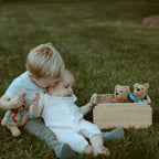 Plush Teddy Bear Stuffed Animal - Premium Baby Toys & Activity Equipment from Pebble - Just $26.95! Shop now at Pat's Monograms