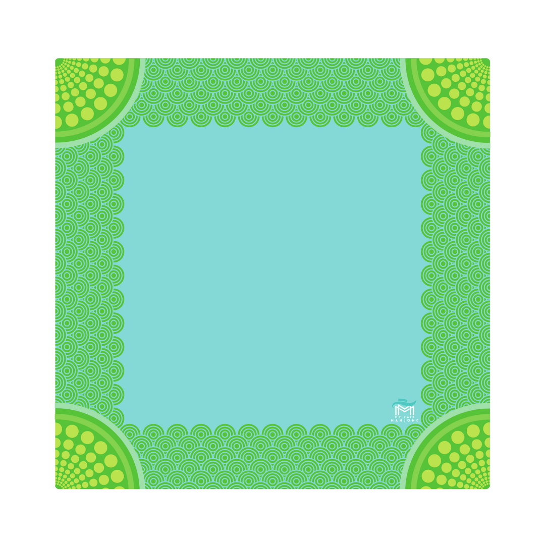 MAHJONG MAT | Confetti | 33" x 33" — My Fair Mahjong