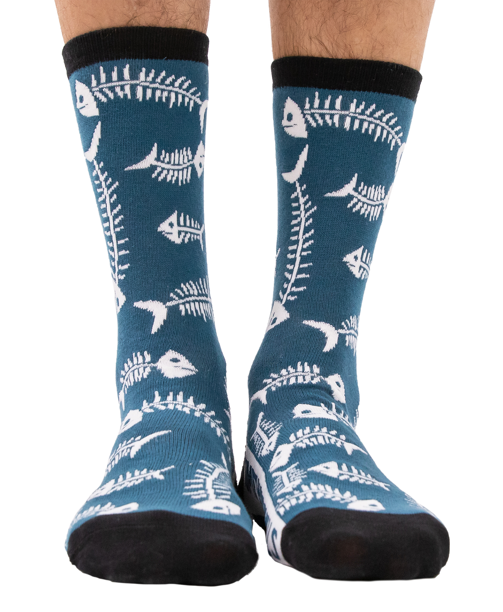 Something's Fishy Crew Sock - Premium Socks from Lazy One - Just $9.95! Shop now at Pat's Monograms