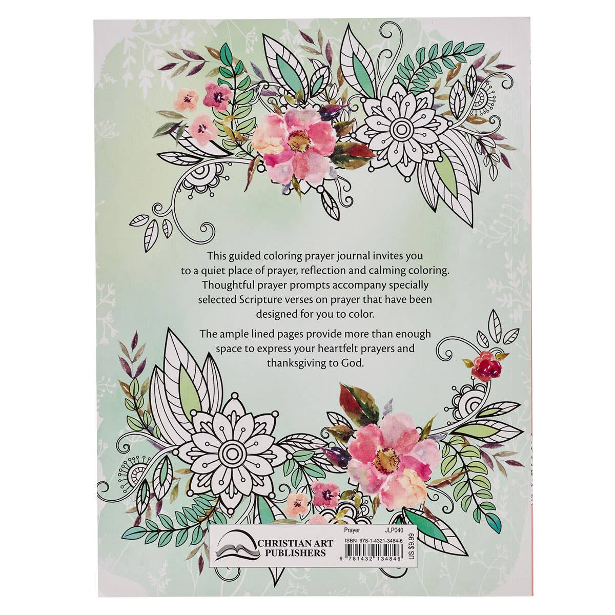 My Coloring Prayer Journal - Premium Gift from Christian Art Gifts - Just $12.95! Shop now at Pat's Monograms