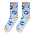 York Logo - Mens Crew Folded - Premium socks from Crazy Socks - Just $8! Shop now at Pat's Monograms