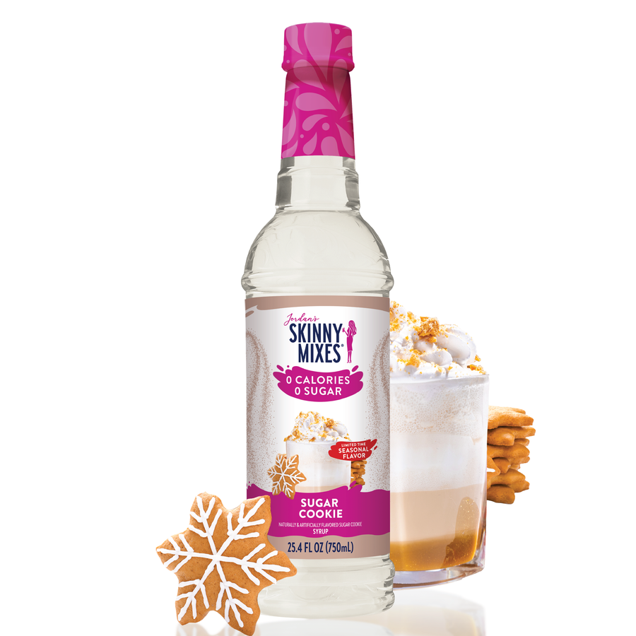 Sugar Free Sugar Cookie Syrup - Premium drink mix from Jordan's Skinny Mixes - Just $8.95! Shop now at Pat's Monograms