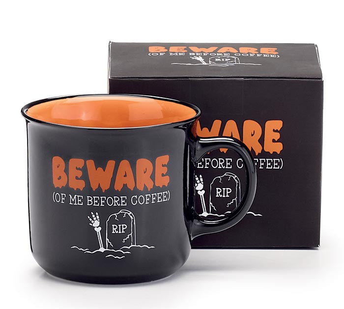 Beware of Me Before Coffee Mug - Premium holiday from Burton and Burton - Just $12.95! Shop now at Pat's Monograms