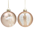 Glass Angel Wings Ornament - Premium Christmas Ornament from Burton and Burton - Just $7.95! Shop now at Pat's Monograms