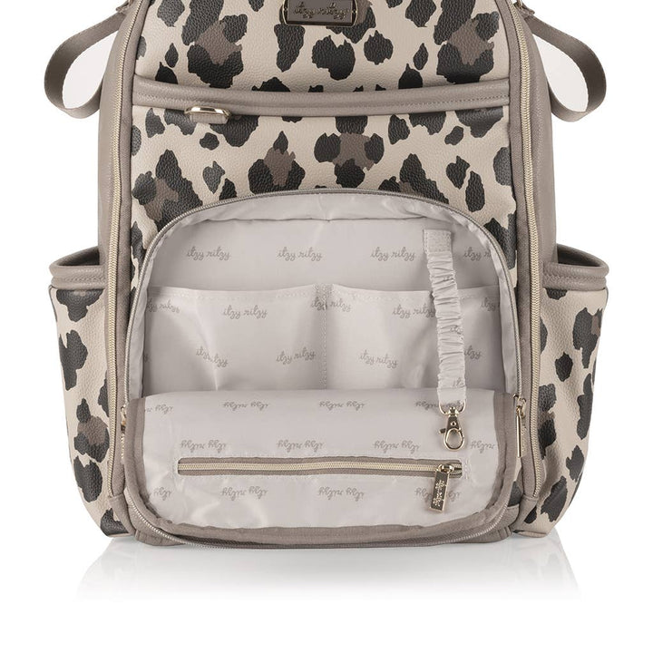 Leopard Boss Plus™ Backpack Diaper Bag - Premium diaper bag from Itzy Ritzy - Just $189.99! Shop now at Pat's Monograms