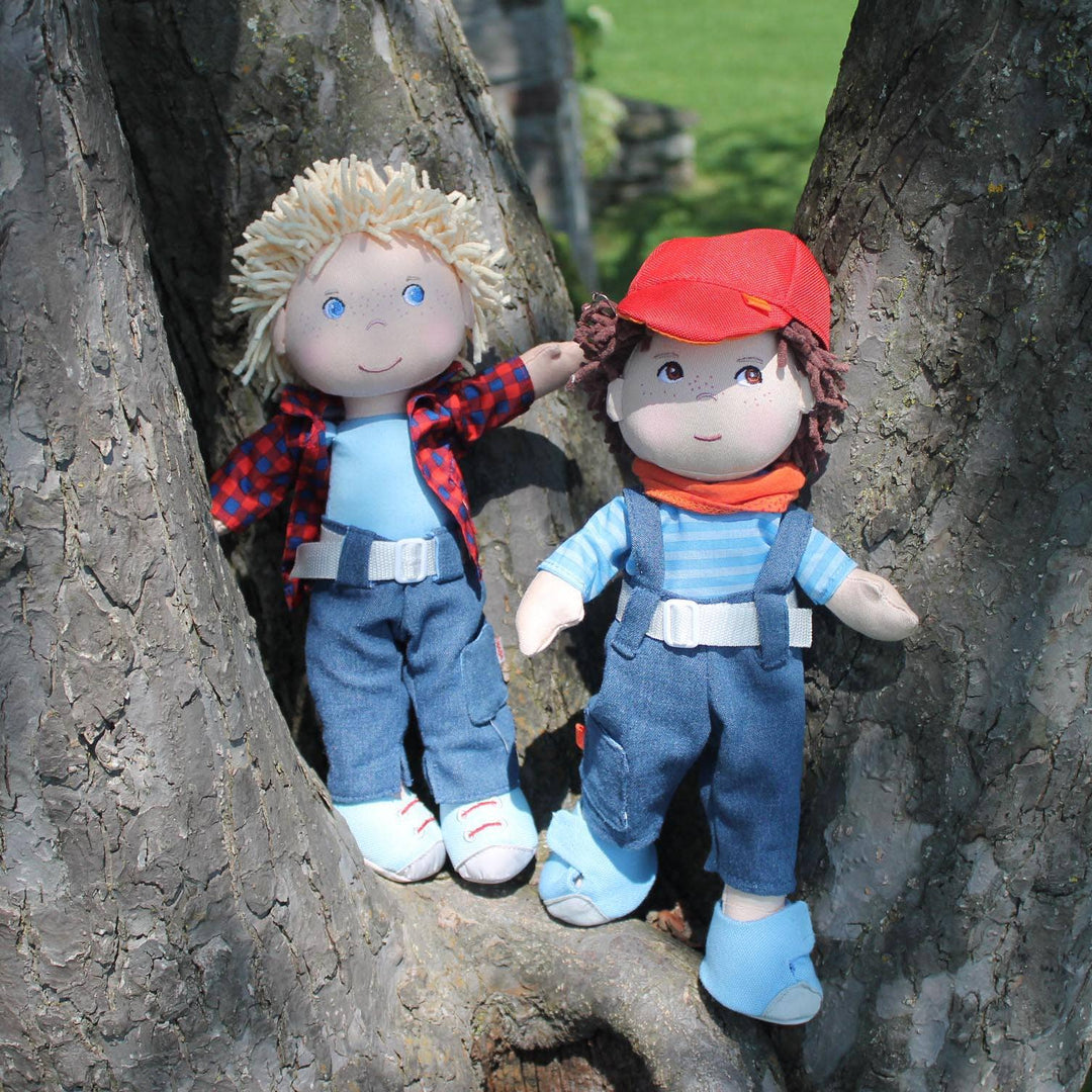 Nick 12" Soft Doll - Premium Plush Doll from HABA USA - Just $32.95! Shop now at Pat's Monograms