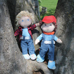 Nick 12" Soft Doll - Premium Plush Doll from HABA USA - Just $32.95! Shop now at Pat's Monograms