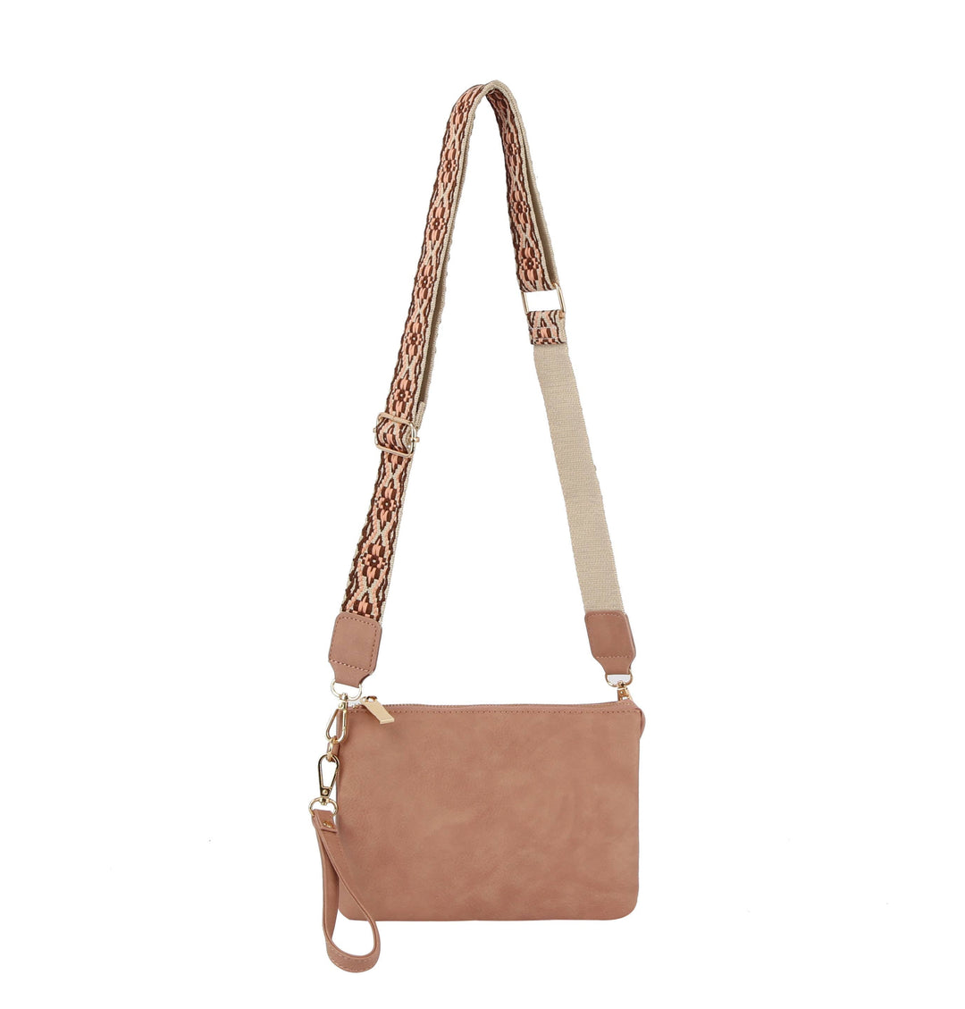 Small Guitar Strap Crossbody Vegan Purse - Premium handbag from Handbag Factory Corp - Just $39.96! Shop now at Pat's Monograms