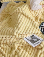 Soft Solid Color Fleece Blanket - Premium  from Sweetkama - Just $25! Shop now at Pat's Monograms