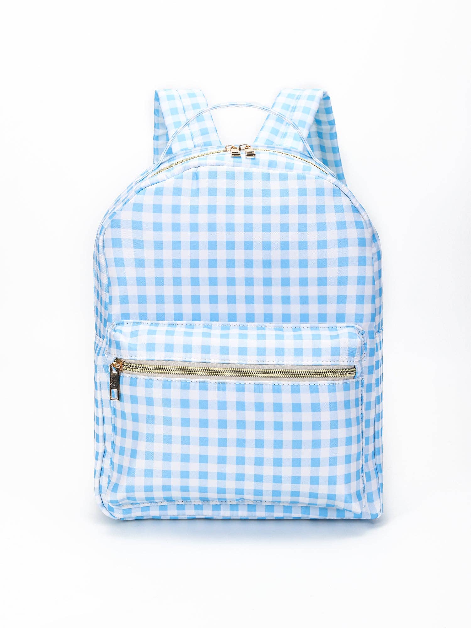 Sky Blue Plaid Ruffle Boys Backpack - Premium Backpack from sassy kids palace - Just $32! Shop now at Pat's Monograms