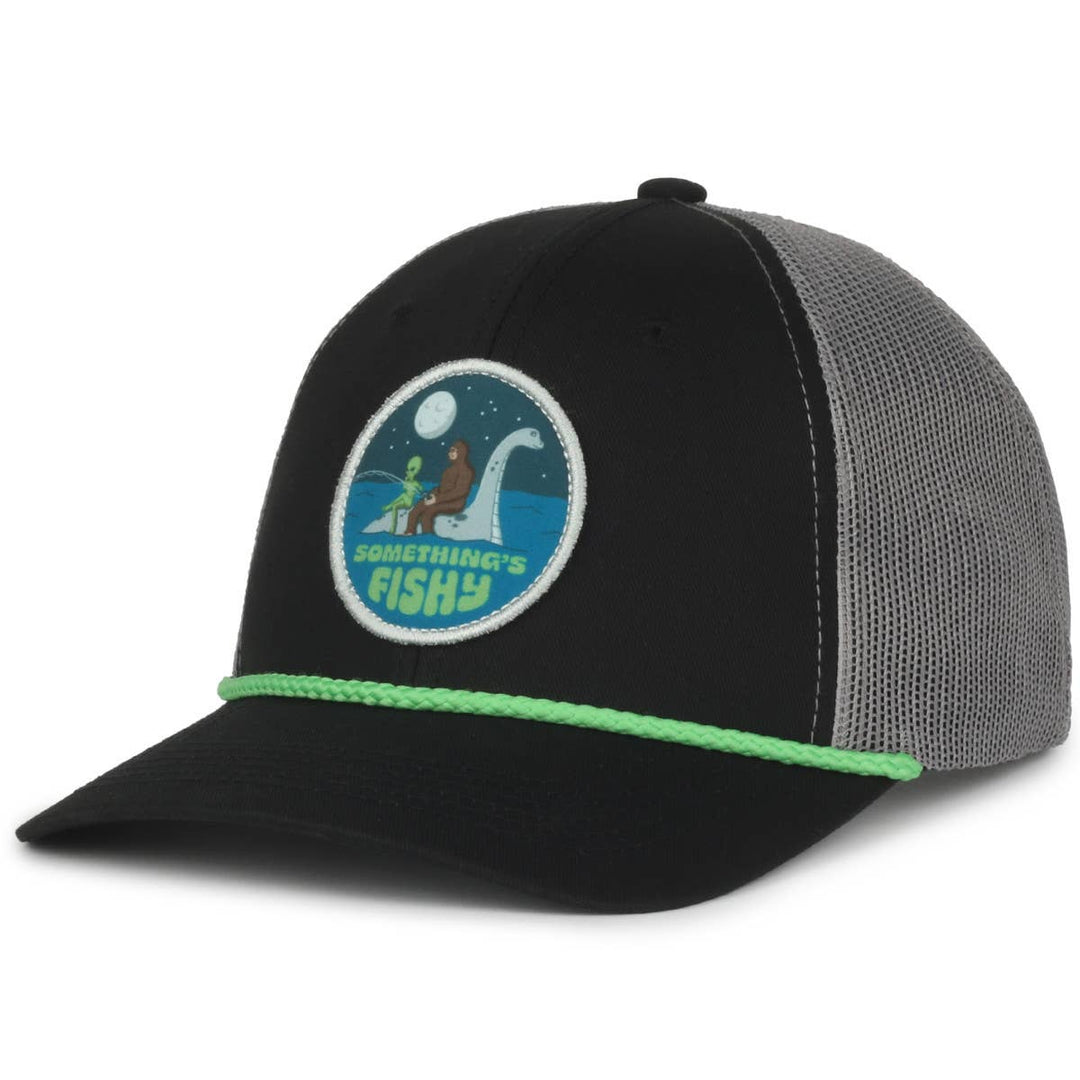 Nessie Something's Fishy Cap - Premium hat from Outdoor Cap - Just $16.95! Shop now at Pat's Monograms