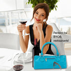 Wine Clutch | Wine Purse Serpentes Design - Premium Accessories from Primeware Inc. - Just $29.95! Shop now at Pat's Monograms