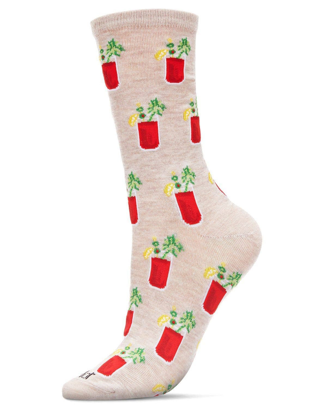 Bloody Mary Delight Bamboo Blend Crew Sock - Premium Socks from Infinity Classics International Inc. - Just $9.95! Shop now at Pat's Monograms