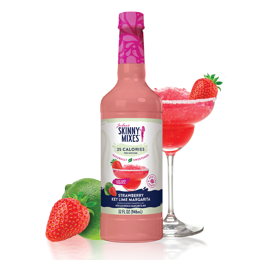 Natural Strawberry Key Lime Margarita - Mixer - Premium drink mix from Jordan's Skinny Mixes - Just $9.95! Shop now at Pat's Monograms