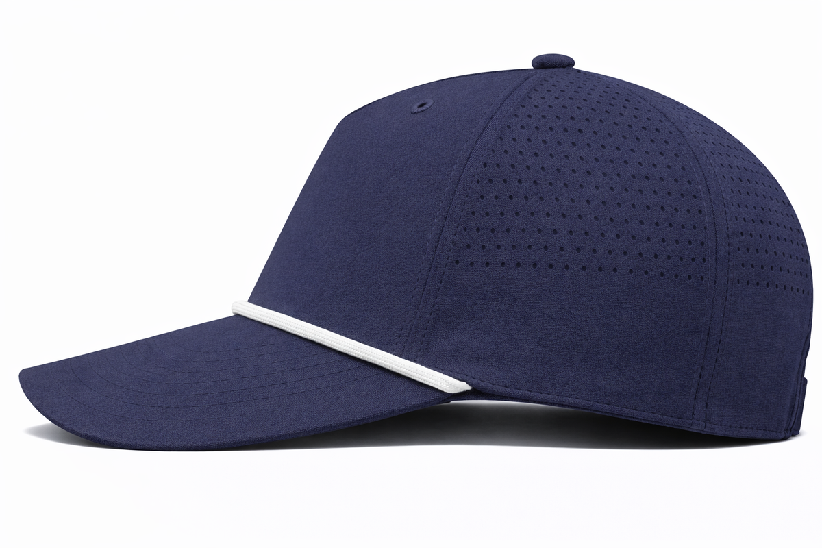 Performance 5 Panel Rope Baseball Cap Air Flow