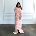Pink Bolt Smile Blanket - Premium  from Living Royal - Just $55.95! Shop now at Pat's Monograms