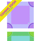 MAHJONG MAT | Confetti | 33" x 33" — My Fair Mahjong