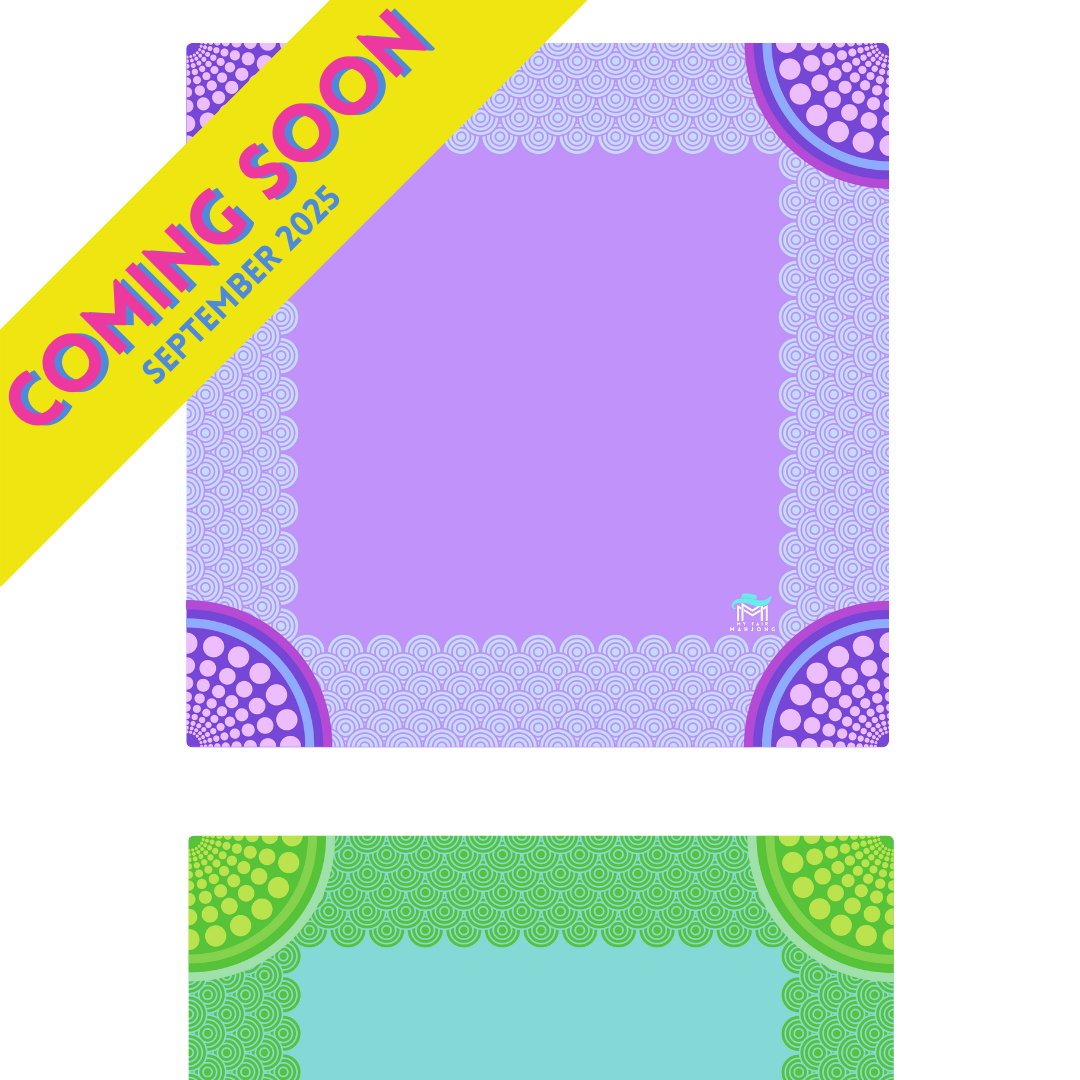 MAHJONG MAT | Confetti | 33" x 33" — My Fair Mahjong