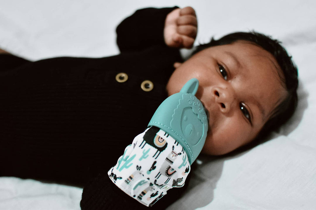 Itzy Mitt™ Silicone Teething Mitts - Premium teethers from Itzy Ritzy - Just $9.95! Shop now at Pat's Monograms
