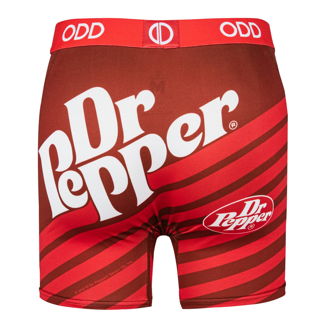 Dr Pepper Stripes - Mens Odd Boxer Briefs - Premium Accessories from Odd Sox - Just $22.95! Shop now at Pat's Monograms