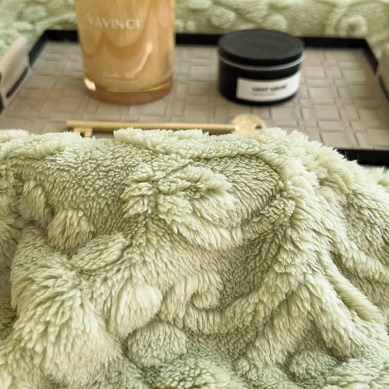 Home Decor Coral Fleece Soft Blanket - Premium  from Sweetkama - Just $44! Shop now at Pat's Monograms