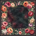 After Midnight — Moody Dark Floral Mahjong Mat - PREORDER - Premium Mahjong from Told in Tiles - Just $80! Shop now at Pat's Monograms