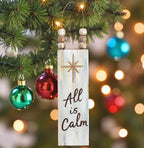 Wood Religious Christmas Ornaments - Premium Christmas Ornament from Burton and Burton - Just $5.95! Shop now at Pat's Monograms