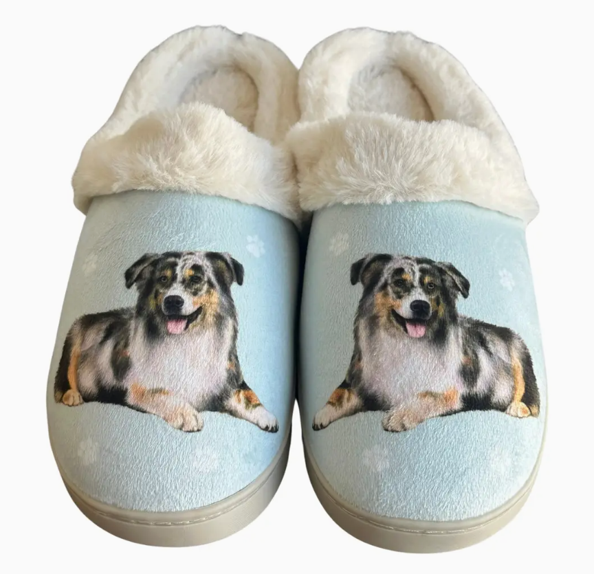 Australian Shepherd Snuggs Slippers - Premium Slippers from E&S Pets - Just $24.95! Shop now at Pat's Monograms
