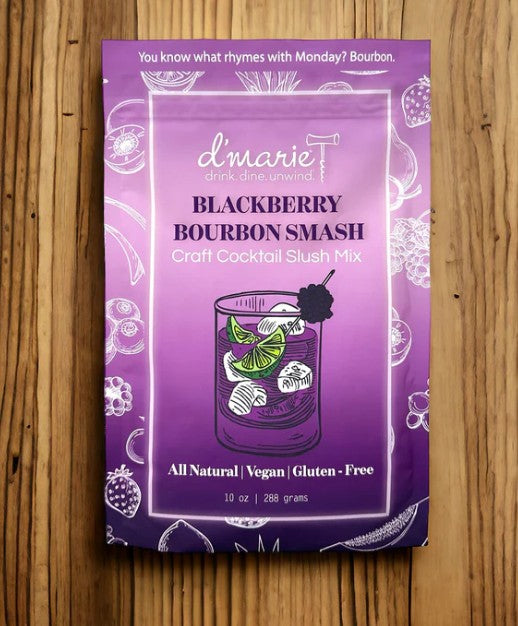 Blackberry Bourbon Smash - Premium drink mix from d'marie - Just $16! Shop now at Pat's Monograms