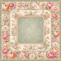 Blossom & Blue — Soft Chinoiserie Peony Mahjong Mat - PREORDER - Premium Mahjong from Told in Tiles - Just $80! Shop now at Pat's Monograms
