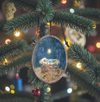 Holy Family Mango Wood Ornaments - Premium Christmas Ornament from Burton and Burton - Just $11.95! Shop now at Pat's Monograms