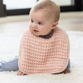 Bib + Burp Reversible Waffle Set - Blush - Premium Just for baby from Bella Tunno - Just $29.95! Shop now at Pat's Monograms