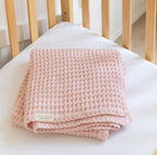 Waffle Blanket Blush - Premium Just for baby from Bella Tunno - Just $32.95! Shop now at Pat's Monograms
