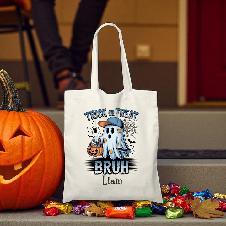 Personalized Trick or Treat Bags - Preorder - Premium Holiday Accessories from Pat's Monograms - Just $10! Shop now at Pat's Monograms