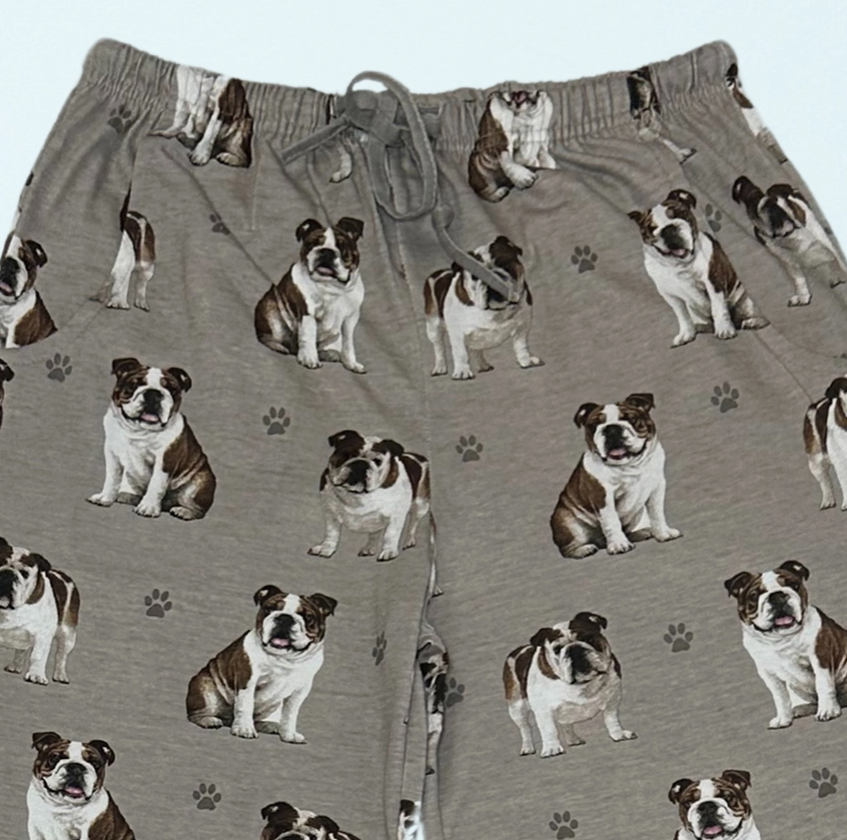 Bulldog Pajama Pants - Premium Pajamas from E&S Pets - Just $26.95! Shop now at Pat's Monograms