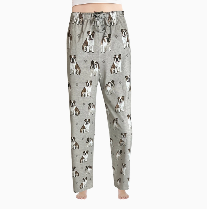 Bulldog Pajama Pants - Premium Pajamas from E&S Pets - Just $26.95! Shop now at Pat's Monograms